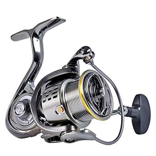 Fishdrops Saltwater Spinning Reel, 12+1BB, Lightweight, Powerful