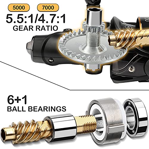 Sougayilang Bait Feeder Carp Fishing Spinning Reel