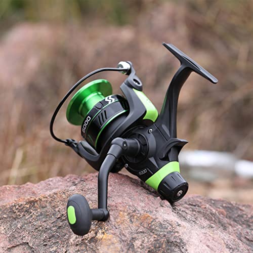 Sougayilang Spinning Reel: 13+1 Stainless Steel BB Bait Feeder