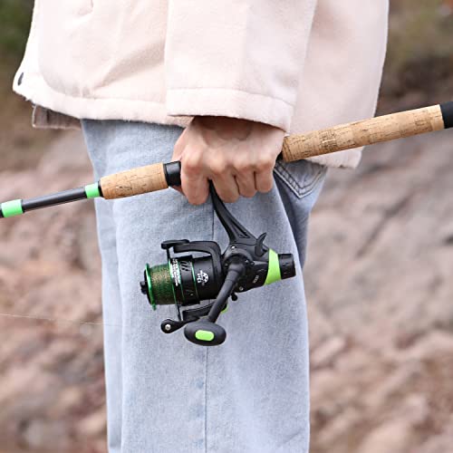 Sougayilang Spinning Reel: 13+1 Stainless Steel BB Bait Feeder