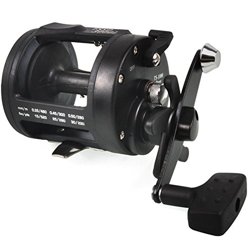 Sougayilang Trolling Reel - Graphite Level Wind Reels