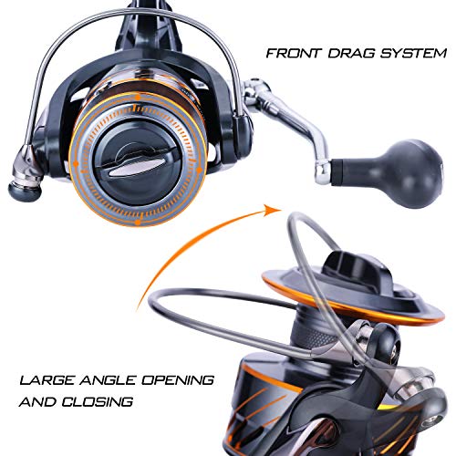 Sougayilang Carp Spinning Reel with Carbon Fiber Drag
