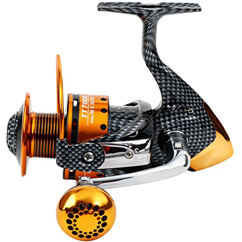 Burning Shark Spinning Reel - Powerful Carbon Fiber Drag