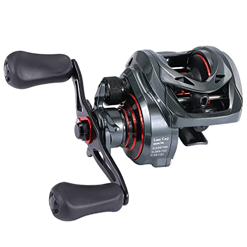 Sougayilang High Speed Baitcasting Reel, Slick and Powerful