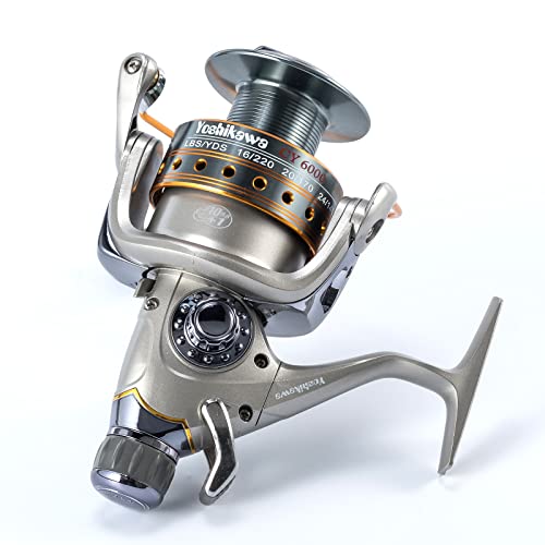 Yoshikawa Fishing Baitfeeder Reel 5000 Stainless Steel Shaft