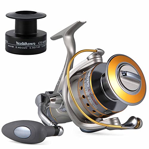 Yoshikawa Fishing Baitfeeder Reel 5000 Stainless Steel Shaft