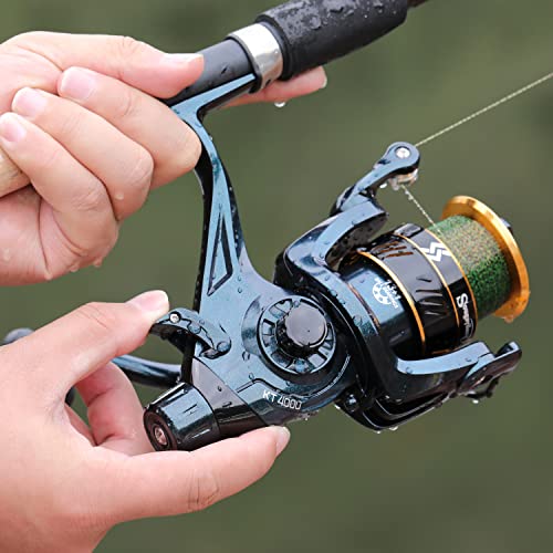 Sougayilang Carp Fishing Reel Stainless Steel BB Spinning