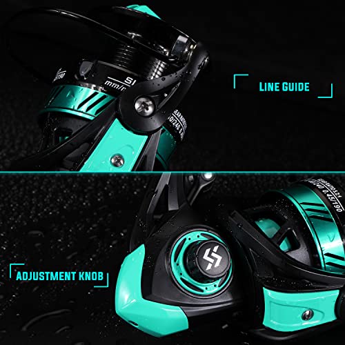 Sougayilang Ultralight Spinning Reel, High Speed 4000