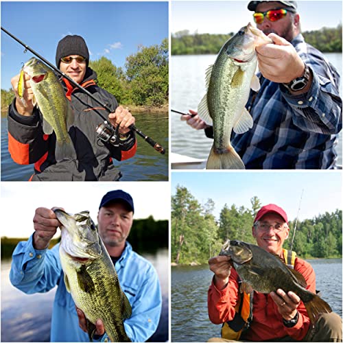 PLUSINNO Carbon Fiber Fishing Rod & Reel Combo