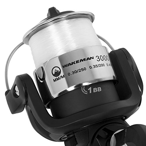 Wakeman Strike Series Collapsible Fishing Pole and Reel