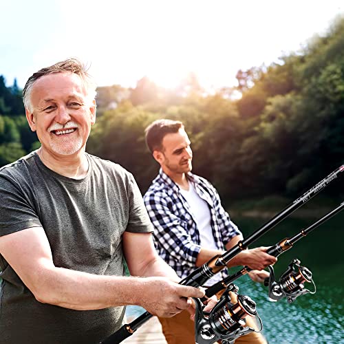 PLUSINNO Bronzee Warrior Combo: Telescopic Rod & Spinning Reel