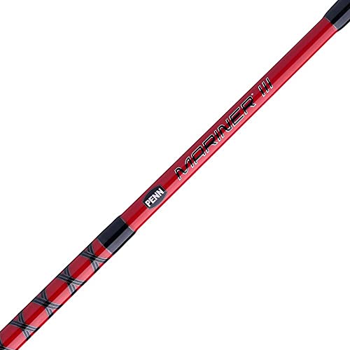PENN Mariner III Boat Conventional Fishing Rod, 6'6