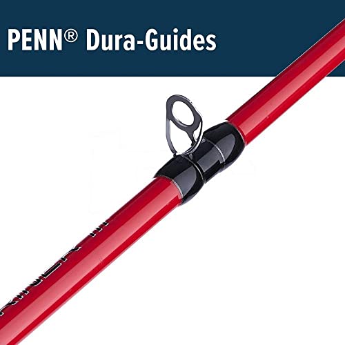 PENN Mariner III Boat Conventional Fishing Rod, 6'6