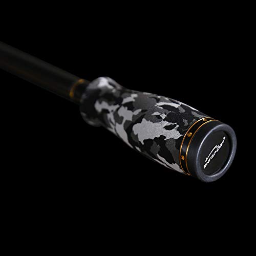 Entsport Camo Legend Spinning Rod - 7ft 24T Carbon Fiber - Medium/Heavy Spin Bass