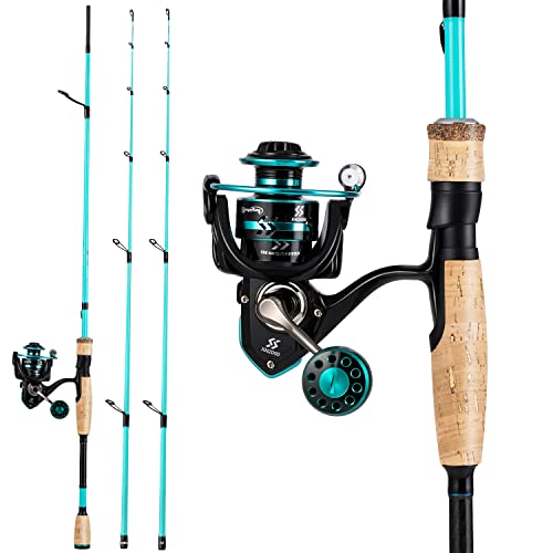 Sougayilang 5.9ft Fishing Rod and Reel Combo