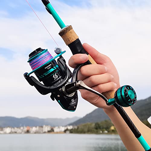 Sougayilang 5.9ft Fishing Rod and Reel Combo