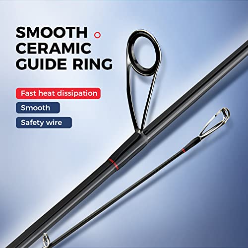 BERRYPRO Salmon & Steelhead Spinning Rod IM8 Carbon