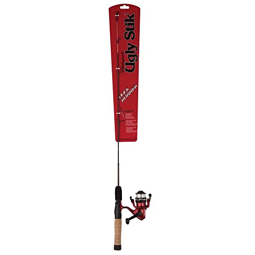 Ugly Stik Dock Runner Spinning Combo, 3' Medium
