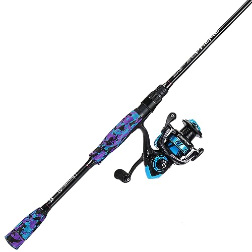 Sougayilang Stainless Steel Bass Fishing Rod and Reel Combo