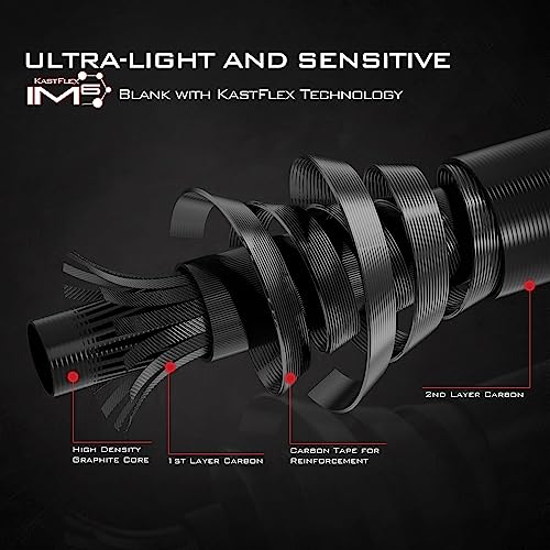 KastKing Royale Advantage 7'3" MH Casting Fishing Rod