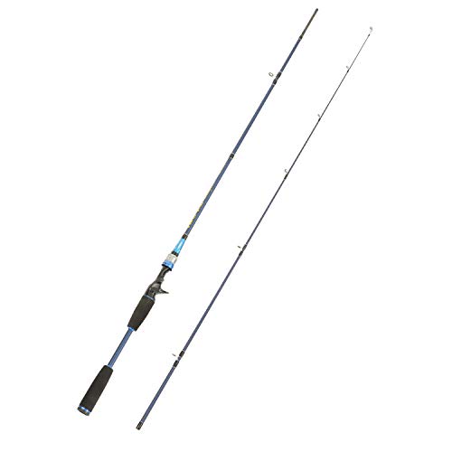 Entsport 2-Piece Portable Graphite Casting Fishing Rod