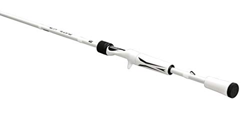 13 FISHING Fate V3 7'1" MH Casting Rod, White