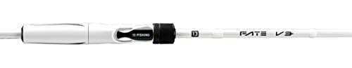 13 FISHING Fate V3 7'1" MH Casting Rod, White