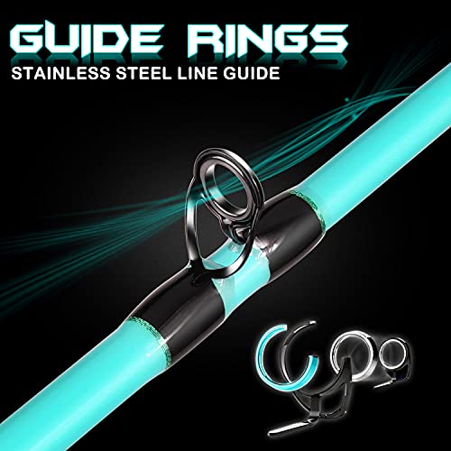 Sougayilang 30 Ton Carbon Fiber Fishing Rod Set