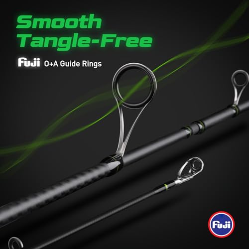 Ultralight Fishing Rods with Fuji O+A-Ring Guides