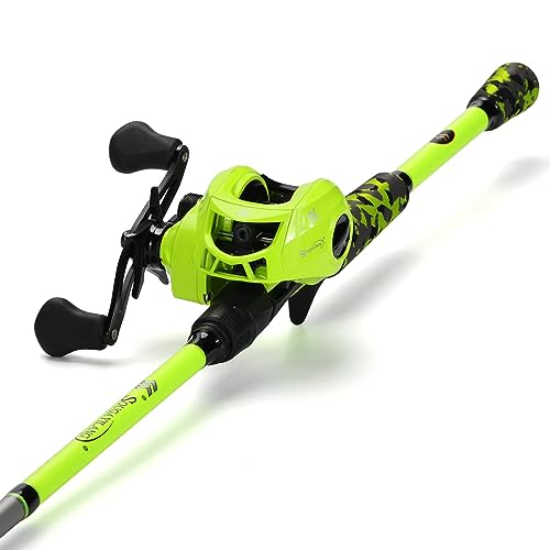Sougayilang Baitcasting Fishing Rod & Reel Set