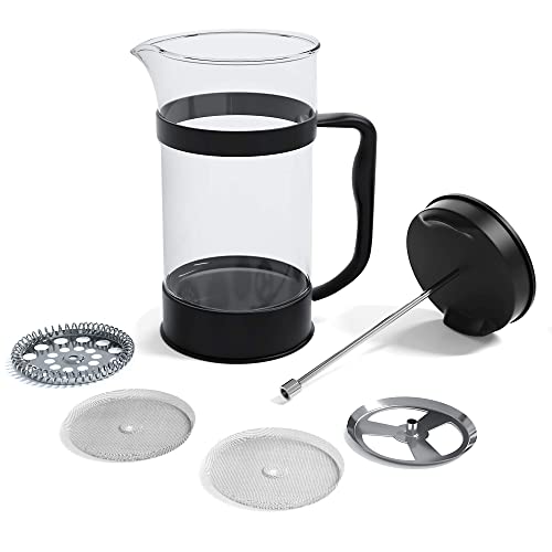 Utopia Kitchen French Press 34oz Coffee Maker - Black