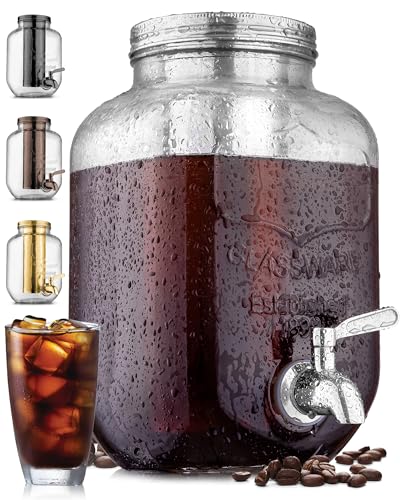 Extra-Thick Glass Cold Brew Coffee Maker