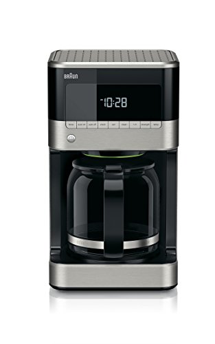 12-Cup Black Braun Brew Sense Coffee Maker