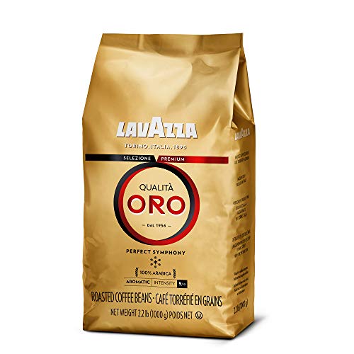 Lavazza Qualità Oro 2.2lb, Medium Roast, 100% Arabica