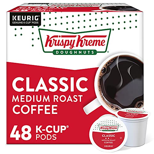 Krispy Kreme Classic Keurig K-Cup Pods, Medium Roast (48 Pack)