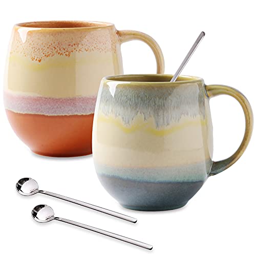 Vivimme 16 oz Ceramic Coffee Mug Set