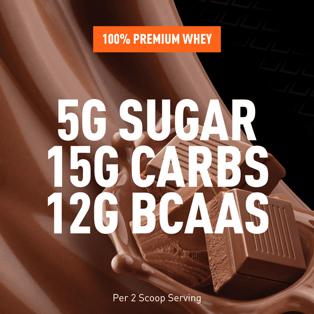 Chocolate Whey Protein Powder, 1.78 lb