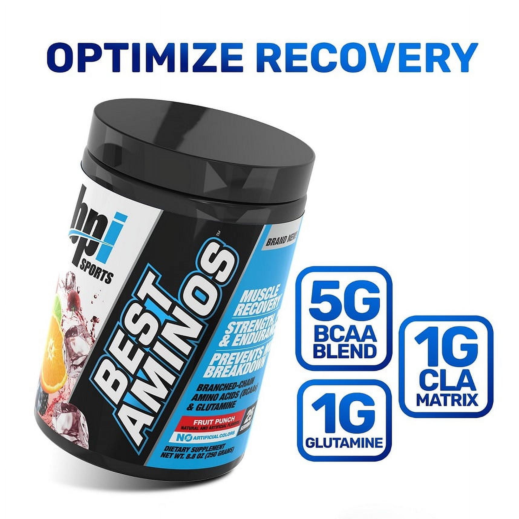 BPI Sports Best Aminos BCAA & Glutamine - 8.8oz