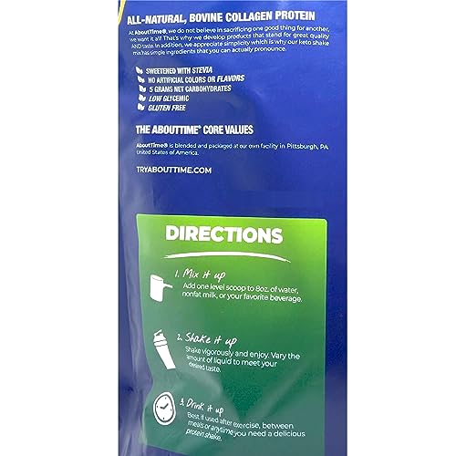 Keto Shake with Collagen & MCTs - 19G Fa