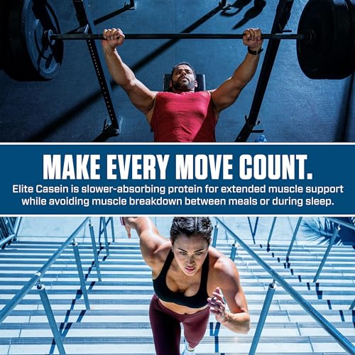 Dymatize Casein Protein Powder, Enhanced Overnight Recovery (Rich Chocolate)