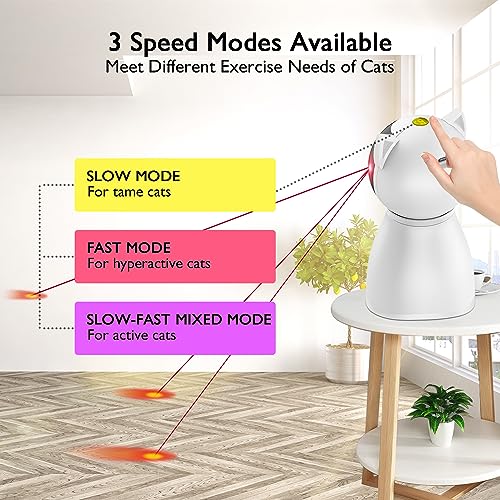 Rechargeable Motion Activated Cat Laser Toy