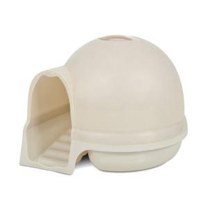 Booda Clean Step Cat Litter Box Dome - Pearl White