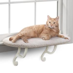 K&H Cat Window Hammock Perch - Fleece