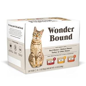 Wonder Bound Cat Food Variety Pack, 24 cans