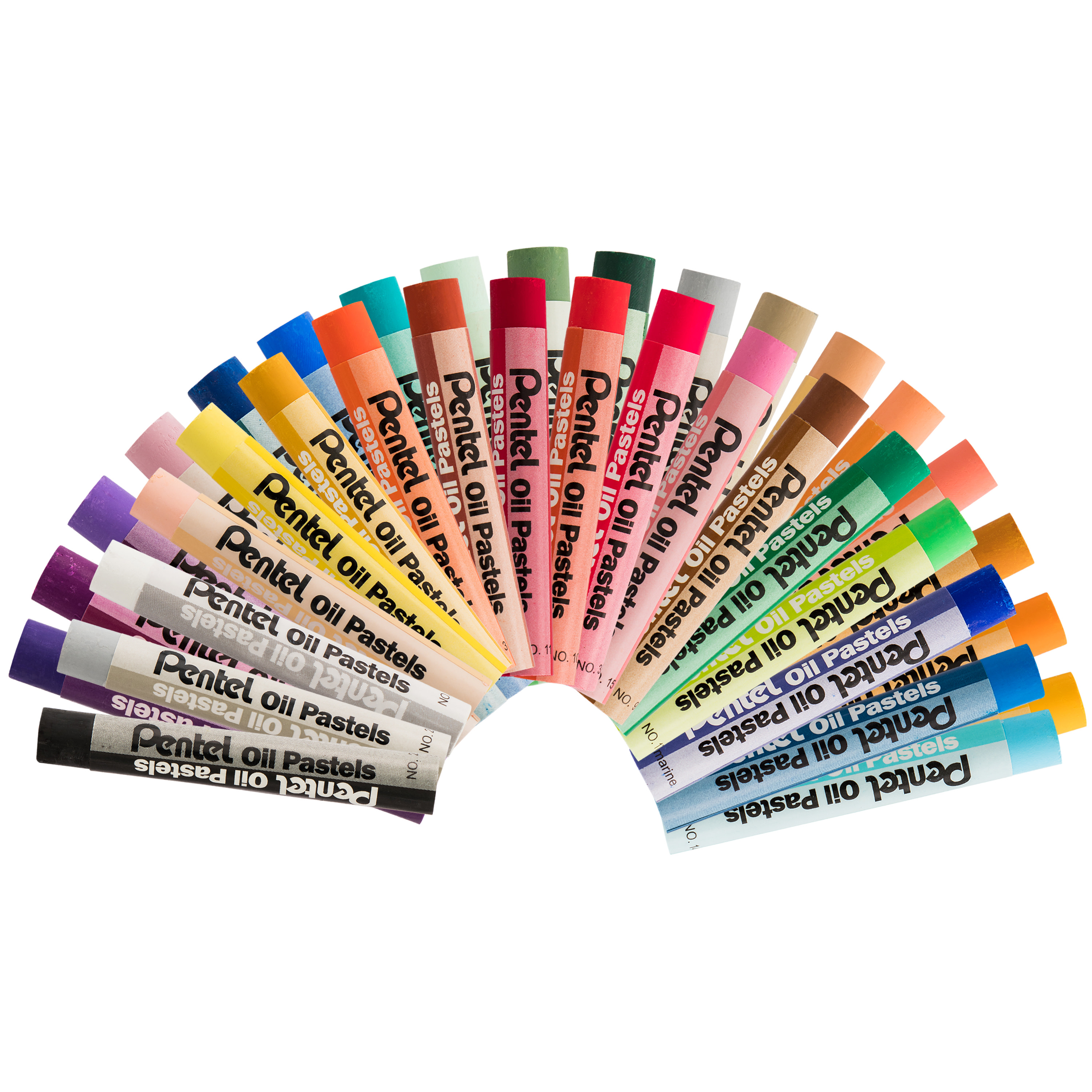 Pentel Oil Pastel 36-Color Set