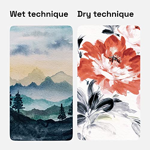 48 Color Portable Watercolor Set for Artists
