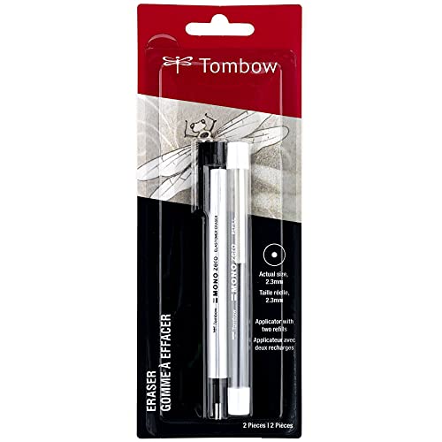 Tombow Mono Zero Eraser Value Pack, Round Tip