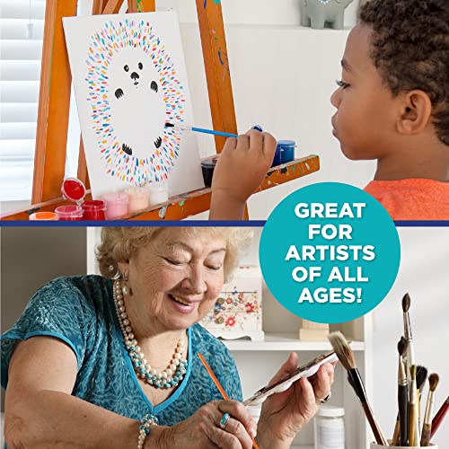 12 Primed Canvas Panels for Artists