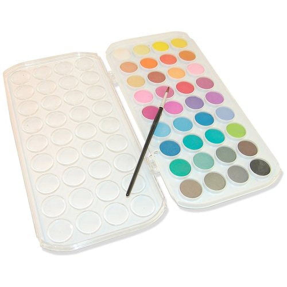Daler-Rowney Simply Watercolor Set, Watercolor Pan Set, 36 Piece