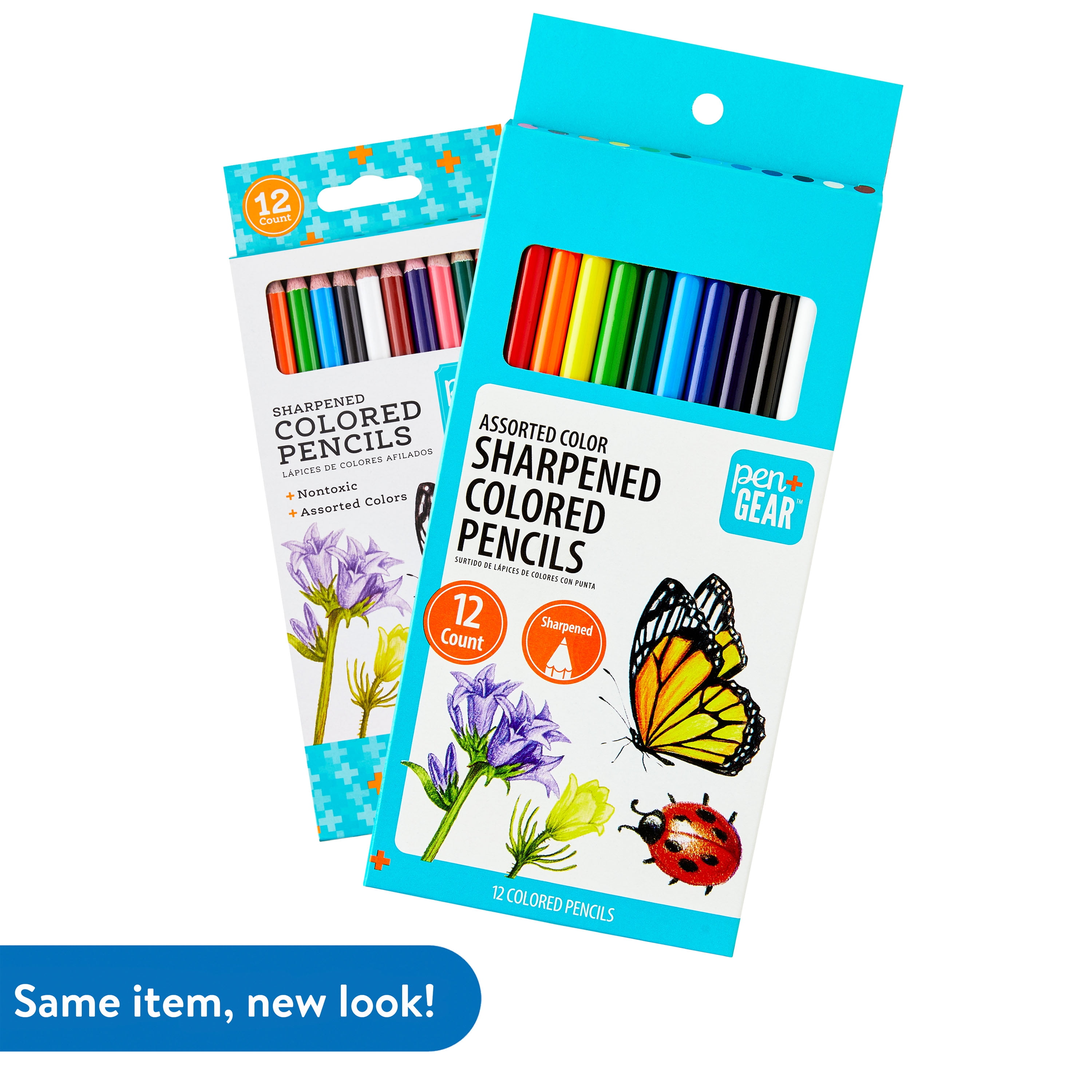 Pen+Gear Sharpened Colored Pencils, 12 Count